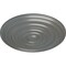 Ekena Millwork Carton Ceiling Medallion (For Canopies up to 2 5/8"), Hand-Painted Silver, 12 5/8"OD x 1"P CM13CASLS - alternate 3